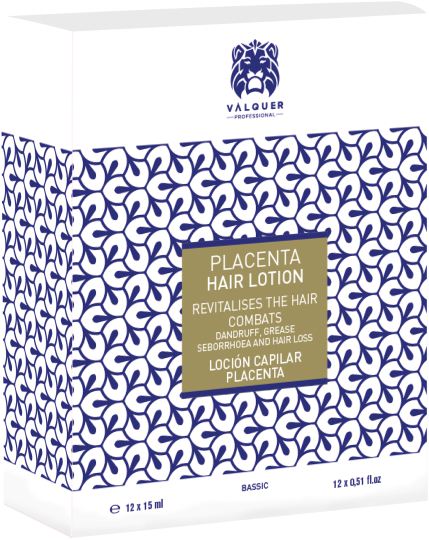 Placenta Hair Lotion 12 X 15 ml